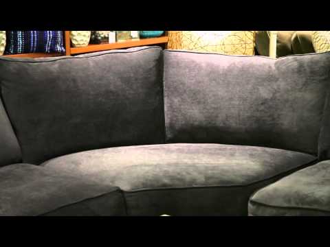 Jonathan Louis Gypsy Graphite 4-Piece Sectional