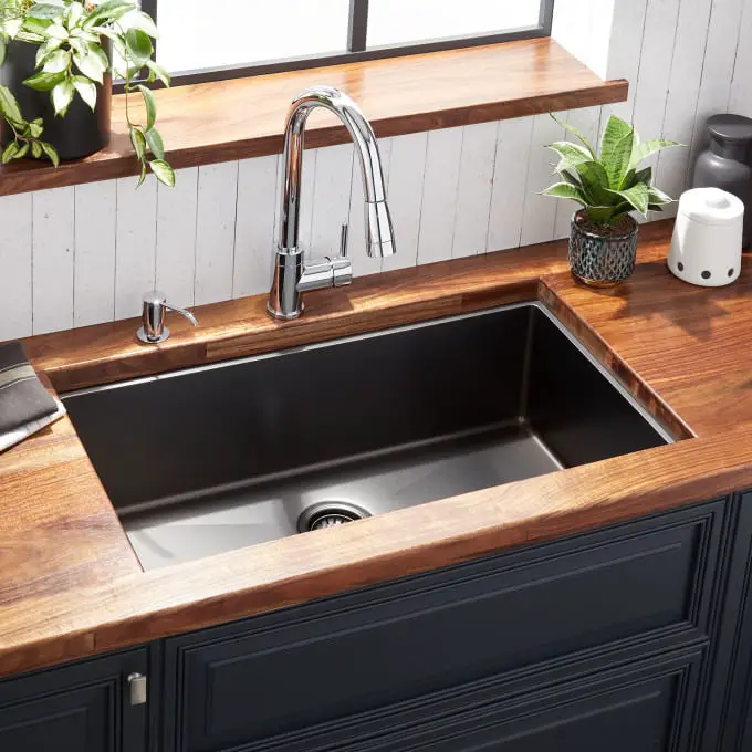 16 gauge stainless steel sink