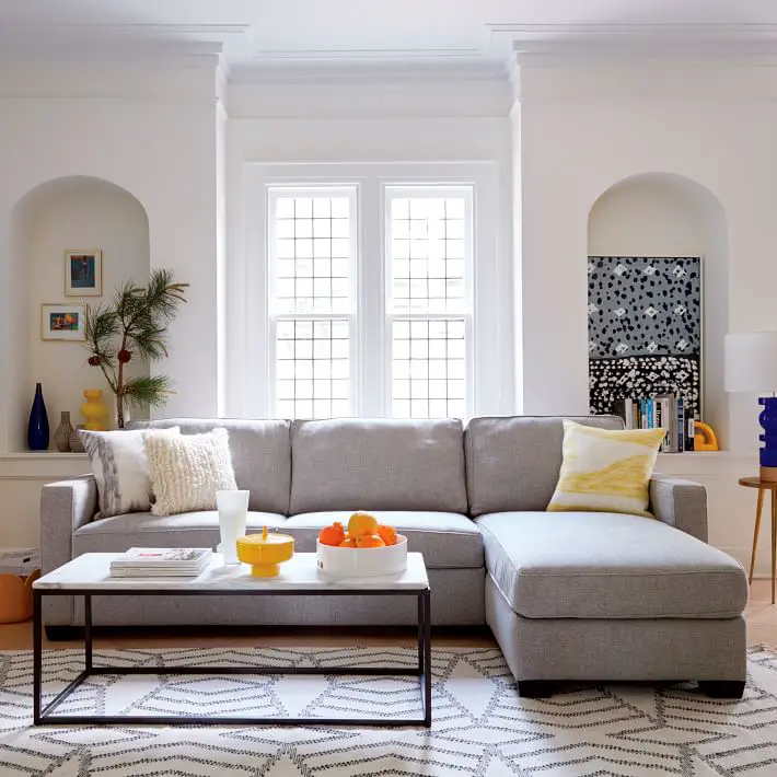 Picking the Best Coffee Table For a Sectional With a Chaise + Reviews!