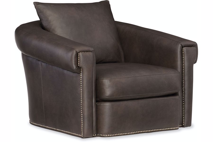 Leather recliner