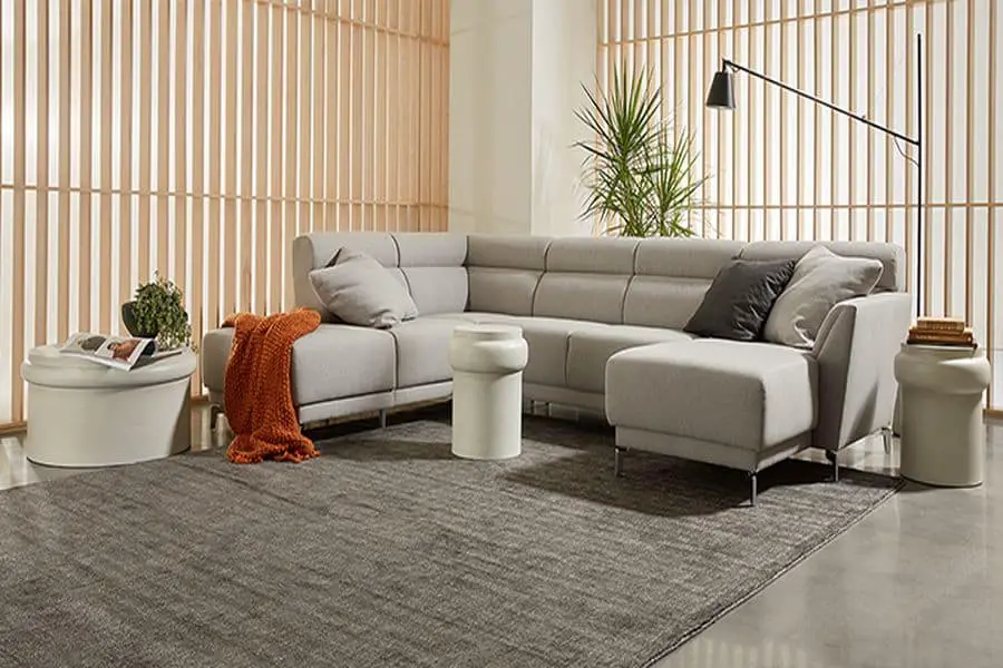Brown sofa set