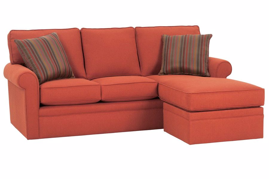 Rowe red sectional sofa