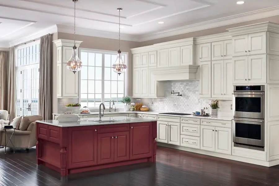 Kitchen with Merillat cabinet