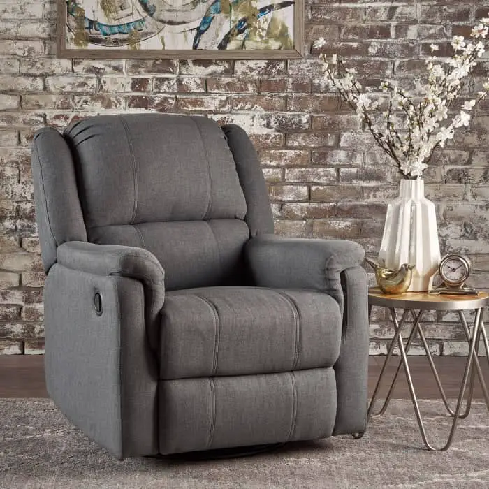 Pier 1 swivel gliding recliner