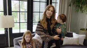 Jessica Alba home tour with kids